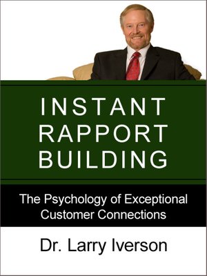 cover image of Instant Rapport Building
